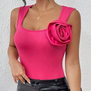 Three-Dimensional Flower Top
